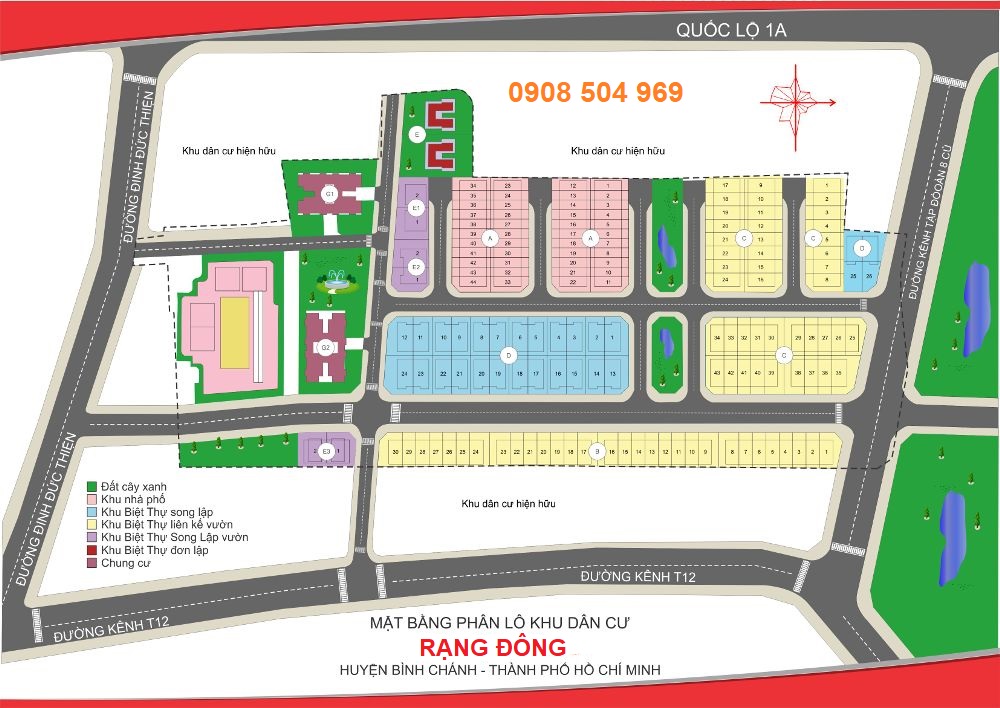 Khu dân cư Rạng Đông Bình Chánh